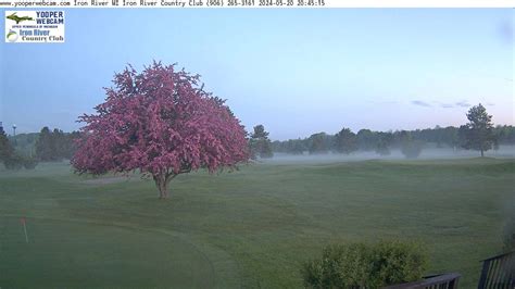 Explore Live Webcam at Iron River Country Club, Michigan