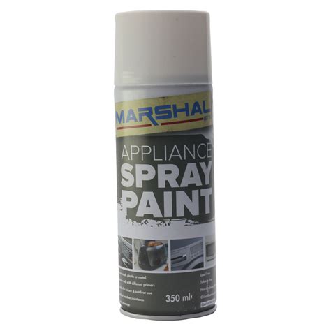 Spray Paint Appliance White 350ml Marshal | Marshal Tools