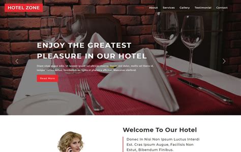 Image result for HTML Code for Food Hotel Website
