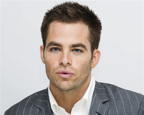 Download Face Blue Eyes American Actor Celebrity Chris Pine HD Wallpaper