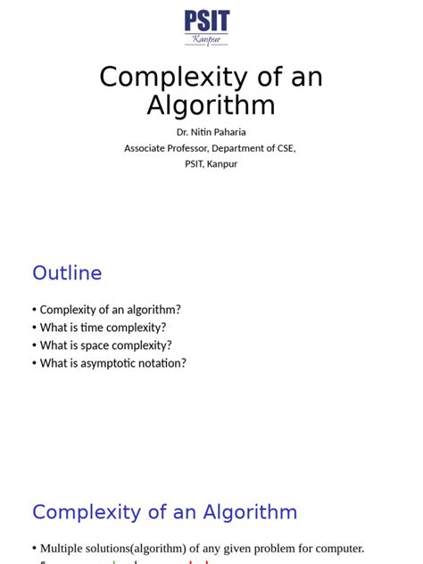 Image result for Complexite D'un Algorithme
