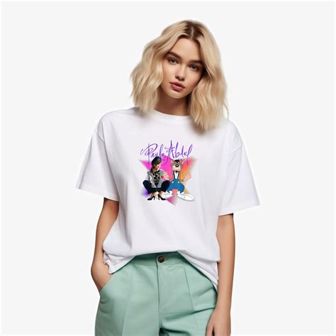 Paula Abdul Skat Kat Forever Your Girl Pop T-Shirt, for men & women, up ...