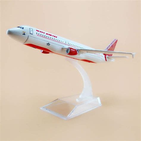Breatoi! Diecast Aeroplane Display Model: A320 Air India Airlines 16CM ...