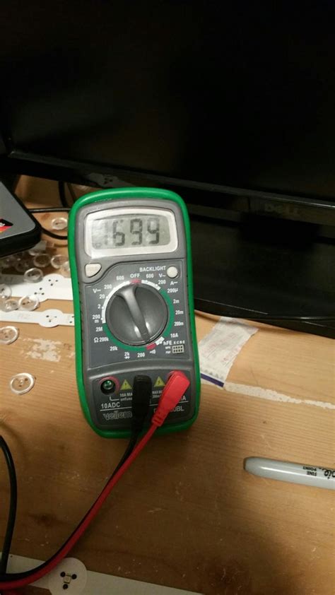 Image result for Testing LEDs with Multimeter