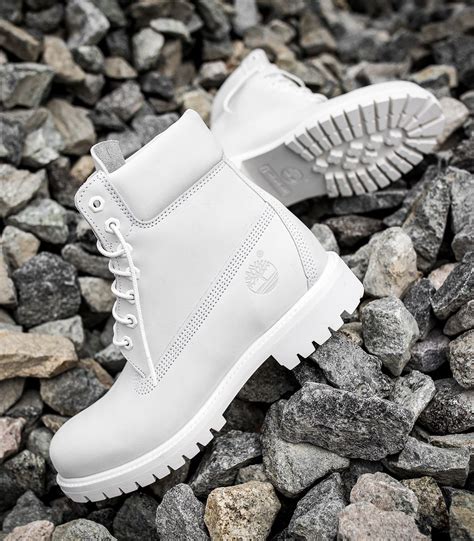White Timberland Boots
