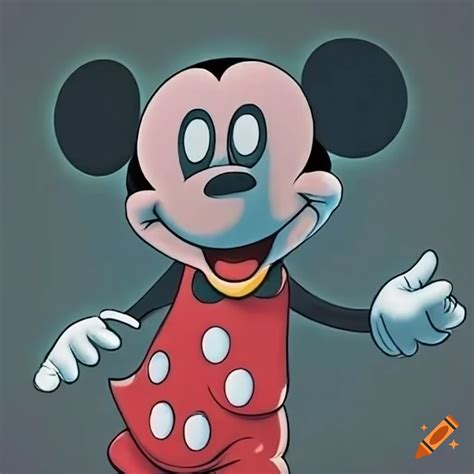 Mickey Shacking Hands
