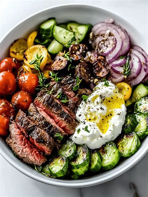 Savor the Flavor: Quick Mediterranean Steak Bowl Recipe - Quickest Recipes