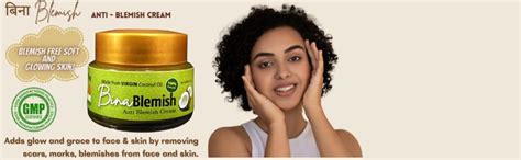 Bina Blemish | Anti- blemish face cream based on virgin coconut oil ...