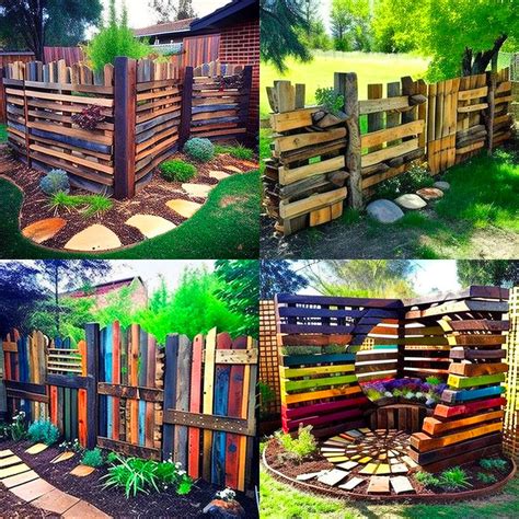 Unique and Creative Yard Fence Designs To Help With Your New Fence ...
