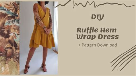 Image result for Simple Wrap Dress Tutorial