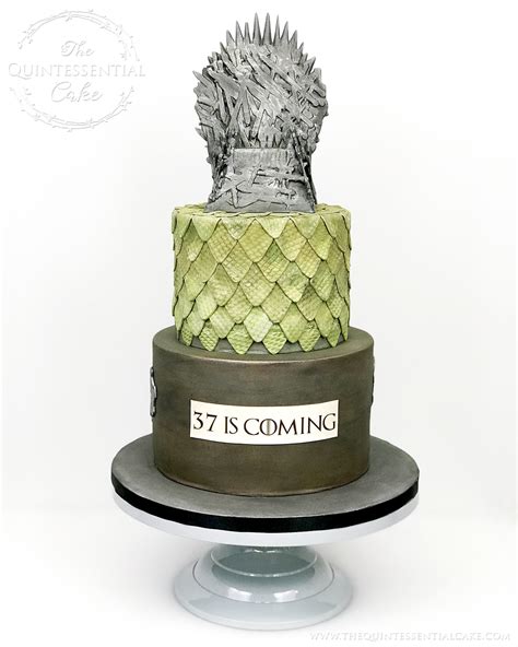 GoT Themed Birthday Cake | The Quintessential Cake | Chicago | Luxury ...