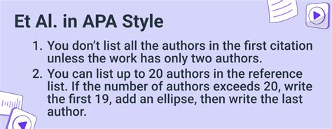 Image result for Example Citation Using Et Al