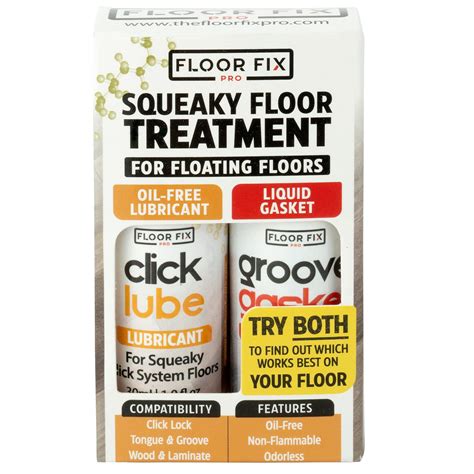Floor-Fix Pro Squeaky Floor Treatment (Replaces Stop Creak) Lubricant ...