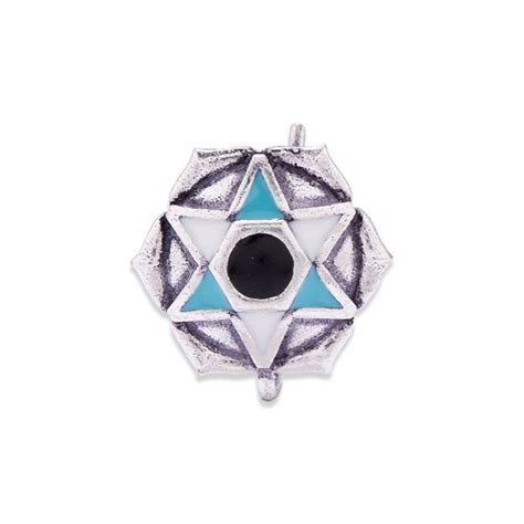 Evil Eyes Enameled Nose Pin – VOYLLA