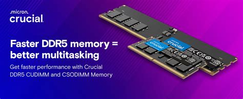 Buy Crucial 128GB (2 x 64GB) DDR5 6400 MHz CUDIMM Memory Kit at Best ...