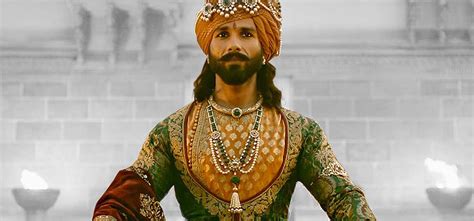 Shahid Kapoors Look From The Trailer Of Padmavati