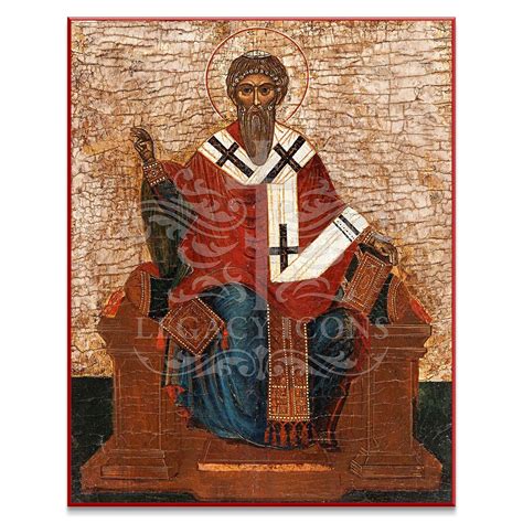 Saint Clement of Rome Icon by Legacy Icons