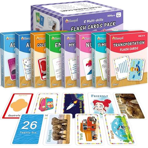 Buy Flash Cards for Toddlers 2-4 Years, Kindergarten, Preschool - Set ...