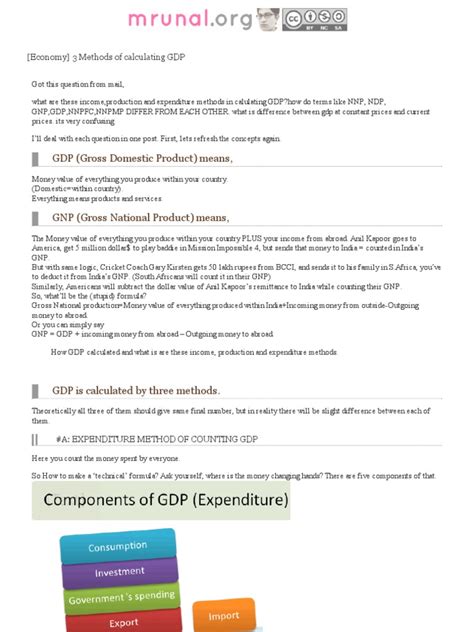 Image result for Explain Methods of Calculating GDP