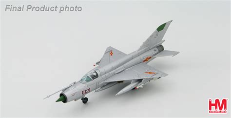 MIG-21MF Jet Fighter 5121, flown by Pham Tuan, 921st "Sao Do", Dec 1972