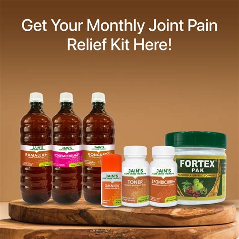 Joint Pain (Osteoarthiritis) Relief Kit – Jain's Cow Urine Therapy