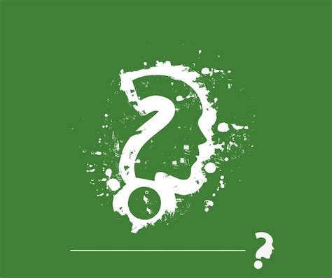 Design vetorial de ponto de interrogação grunge | Vetor Grátis