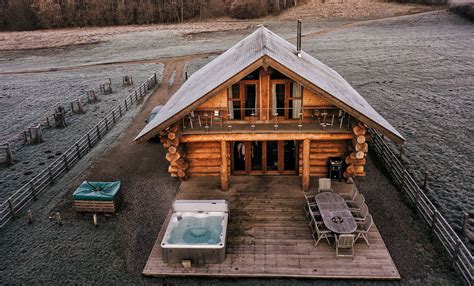 Log Cabins with Hot Tubs in Cumbria | Hidden River Cabins
