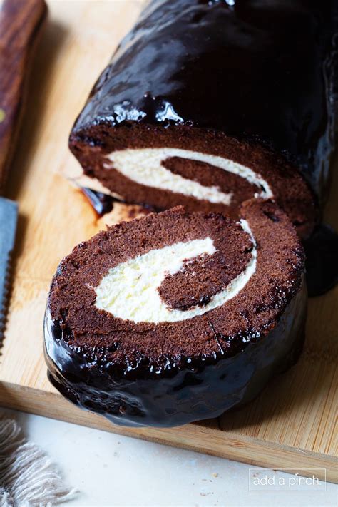 Chocolate Ice Cream Cake Roll