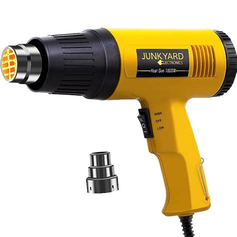 JUNKYARD 1800W Hot Air Heat Gun for Domestic and Industrial use (Color ...