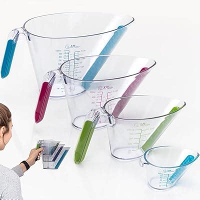 KPKitchen 4-Piece Angled Liquid Measuring Cups India | Ubuy