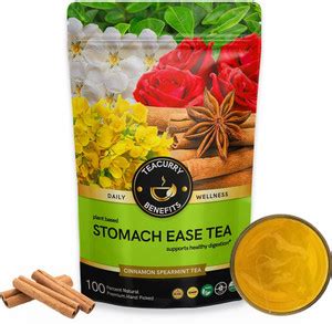 TEACURRY 30 Day Digestion Tea | 15 Pyramid Digestive Tea Bags, 30 Cups ...