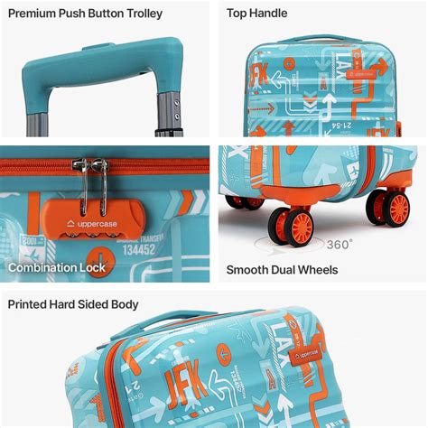 Uppercase JFK Plus TSA Lock, Hard Trolley – Dhariwal Bags