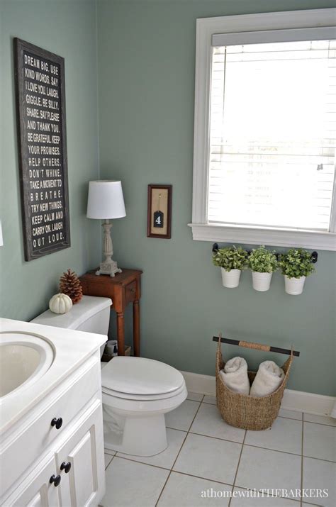 Holiday Ready Room Refresh | Best bathroom colors, Small bathroom paint ...