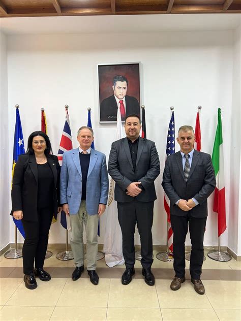 Rektori Alishani, ka pritur në takim z. Gizelher Woite Drejtor Ekzekutiv i Loyola Gymnasium ...