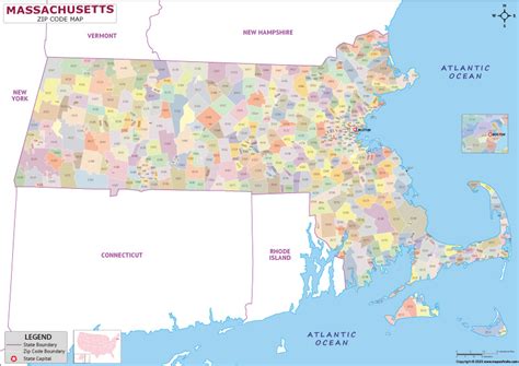 Image result for Massachusetts Area Code Map