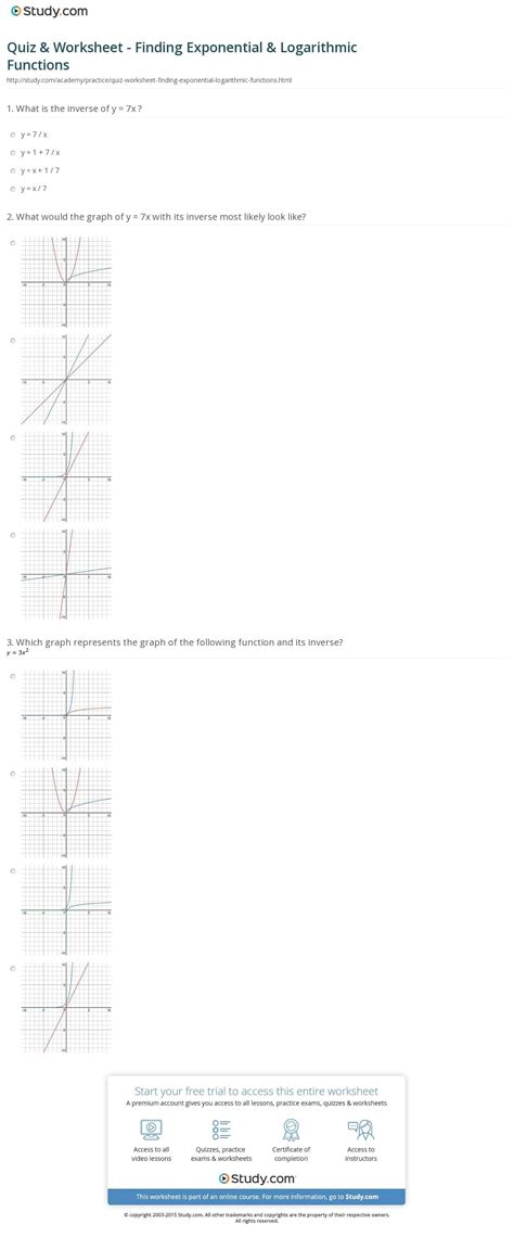 Image result for Graphing Exponential Functions Worksheet