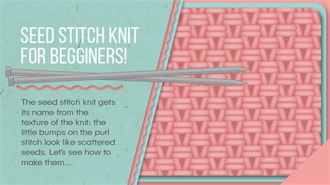 Seed Stitch Tutorial 的图像结果