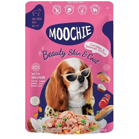 Moochie Beauty Skin and Coat Casserole with Salmon Gravy Adult Dog Wet ...