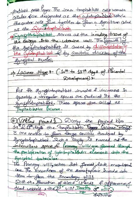 Placenta Development Notes Anatomy 的图像结果