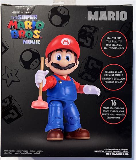 JAKKS The Super Mario Bros Movie 5 Mario NEW 2023 India | Ubuy