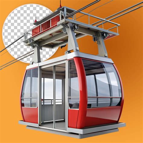 Cableway cabin | Premium AI-generated PSD