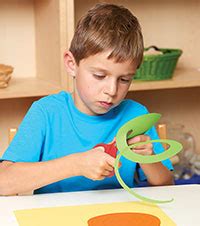 Image result for Child Using Scissors