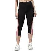 BLINKIN Women's Skinny Fit High Rise Yoga Pant Black Small : Amazon.in ...