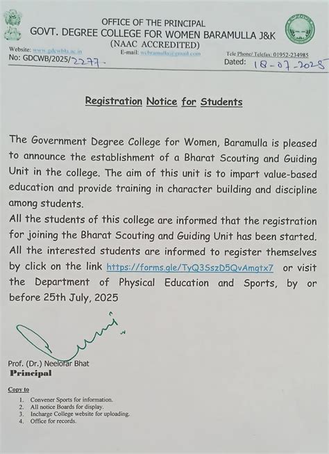 Govt. Degree College For Women Baramulla