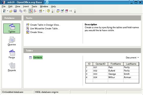 Image result for OpenOffice Database Tutorial