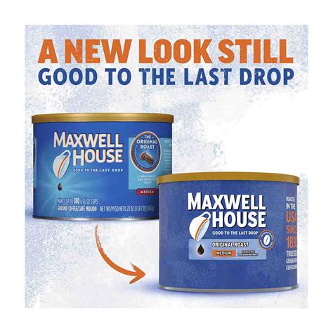 Buy Maxwell House Original Blend Ground Coffee, Medium Roast, 23 oz ...