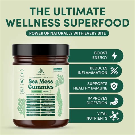 Sea Moss Gummies Benefits
