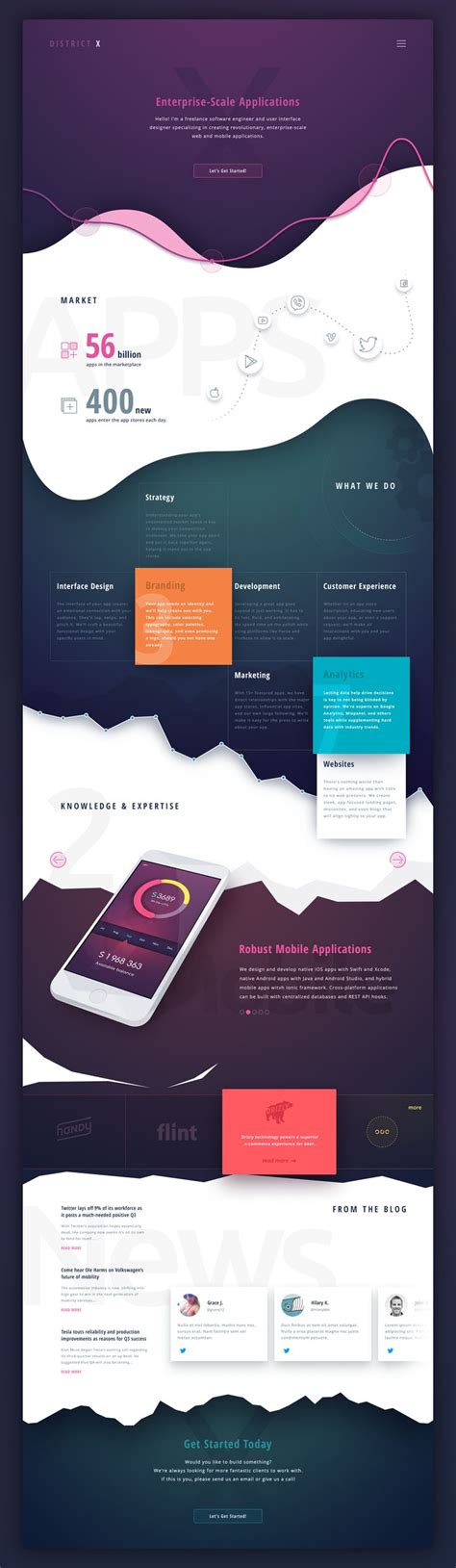 Creative Website Design Layout 的图像结果