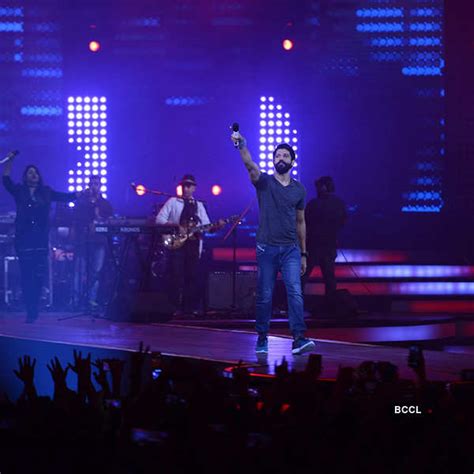 Farhan Akhtar performs during the music launch of Bollywood film Rock ...