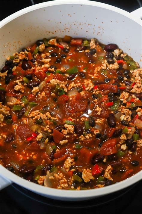 Ground Chicken Chili Recipe (Easy and Healthy!) - The Balanced Nutritionist